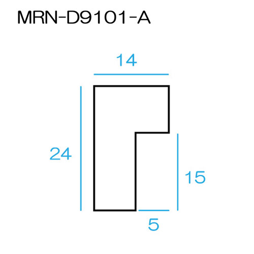 デッサン額縁：MRN-D9101-A 木地（UVカットアクリル）（既製品サイズ） | 額縁通販・画材通販のことならマルニ額縁画材店