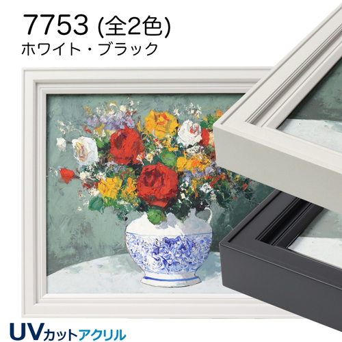 7753(UVカットアクリル)　【既製品サイズ】油彩額縁