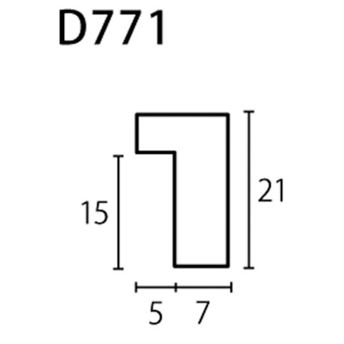 デッサン額縁：D771 木地（アクリル）（既製品サイズ） | 額縁通販・画材通販のことならマルニ額縁画材店