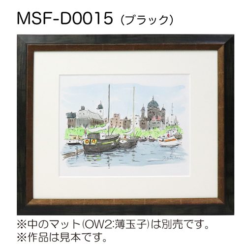 MSF-D0015　(アクリル)　【既製品サイズ】デッサン額縁 ブラック