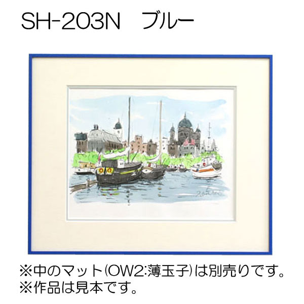 GSライン　SH-203N(アクリル)【既製品サイズ】デッサン額縁(アルフレーム)(旧GS-203N) BU.ブルー