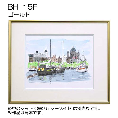BH-15F(アクリル)　　【既製品サイズ】デッサン額縁(アルフレーム) G.ゴールド