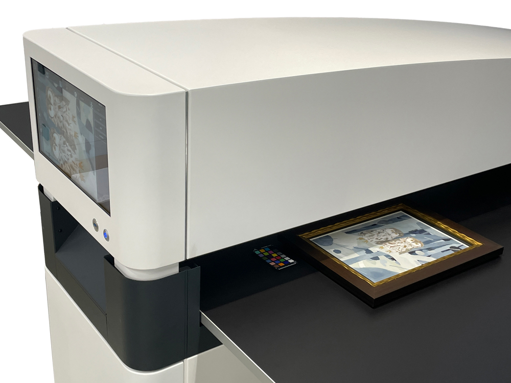 スキャン作業風景1